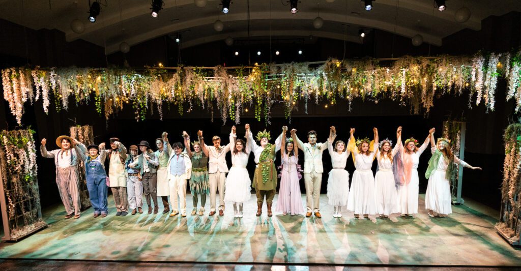 Theatre production of a Midsummer Night's Dream.