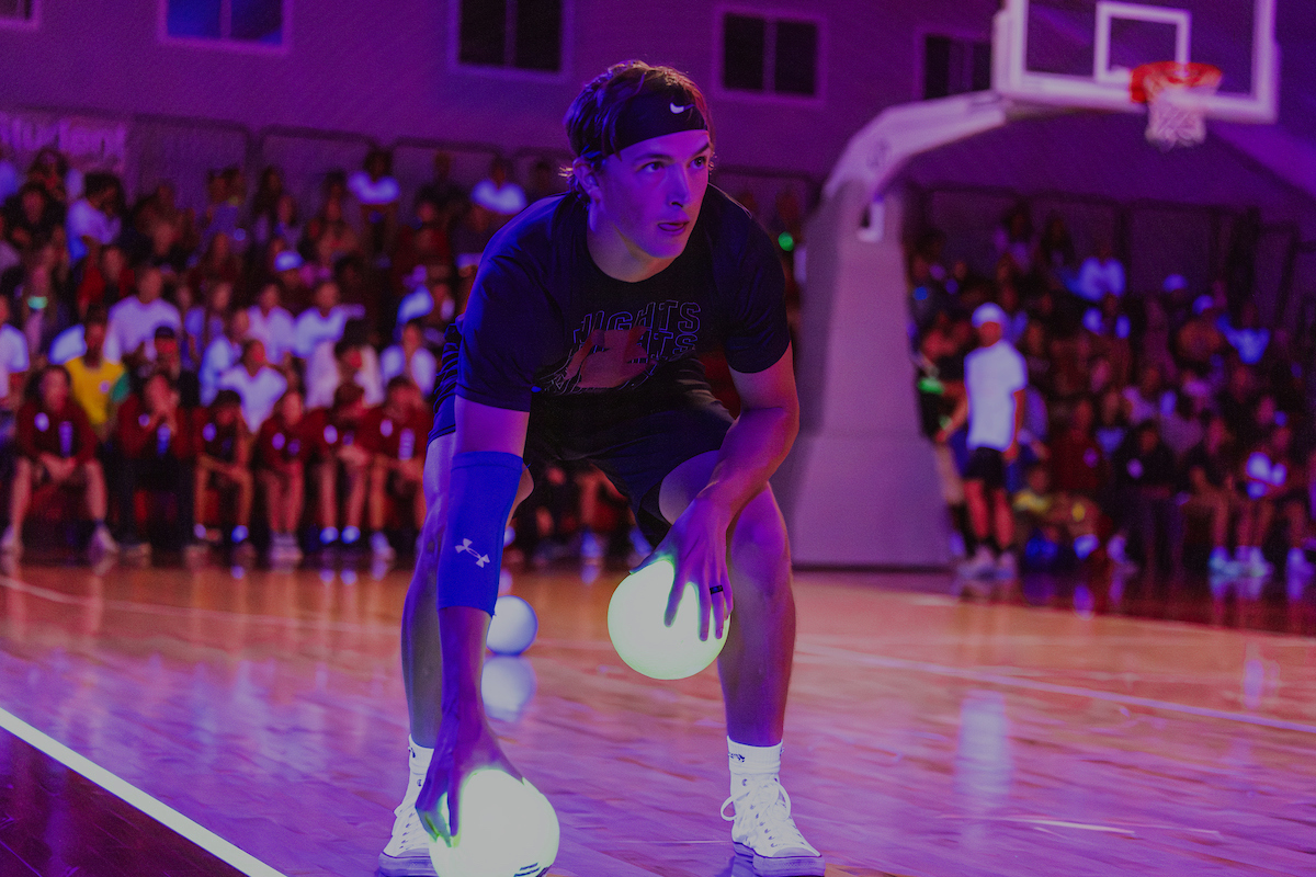 Blacklight Dodgeball Tournament Student Life