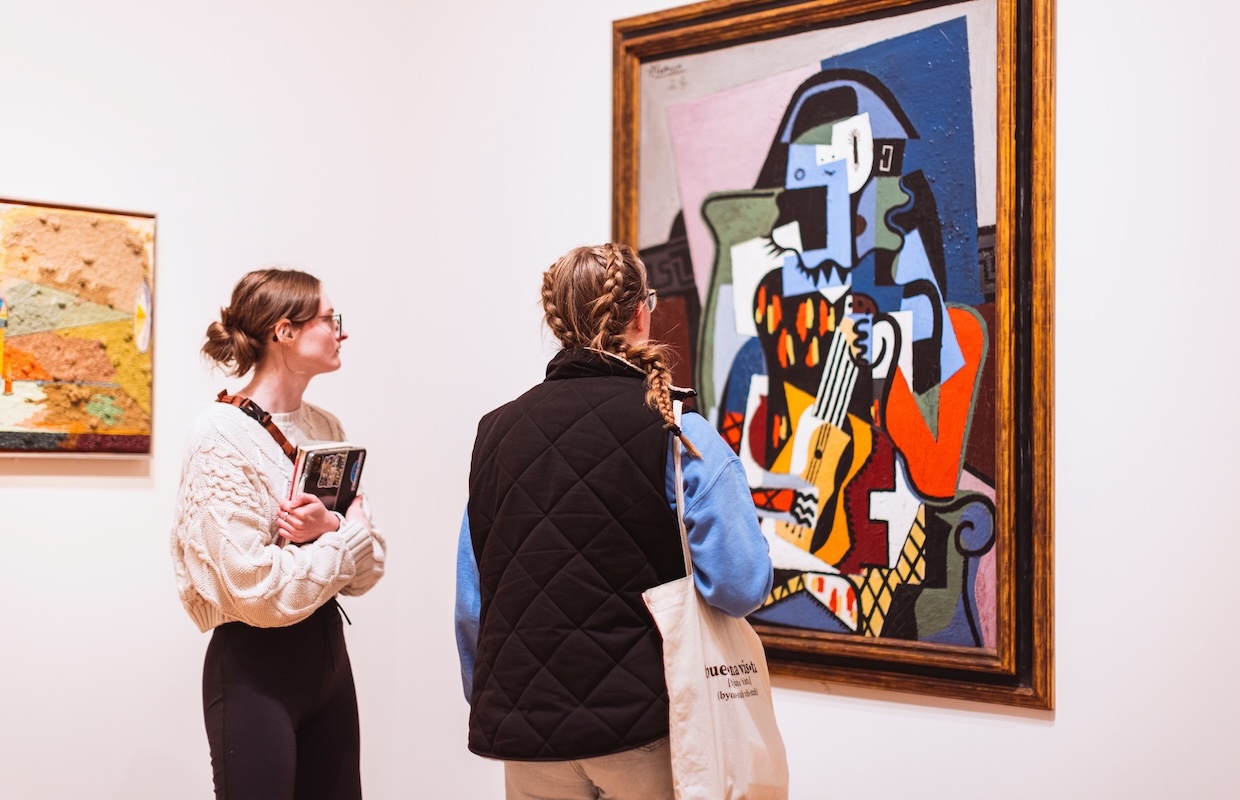 Southern Virginia University students at the National Gallery of Art